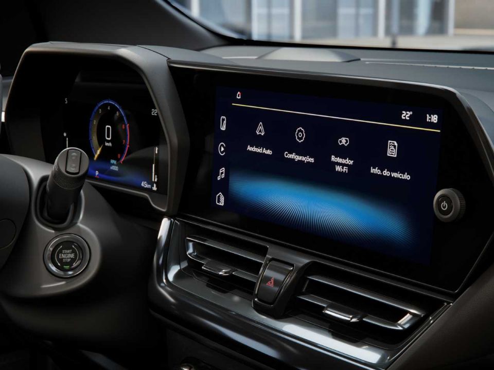 Chevrolet Spin terá central multimídia com tela integrada ao cluster digital, como acontece em outros modelos, como a picape Montana
